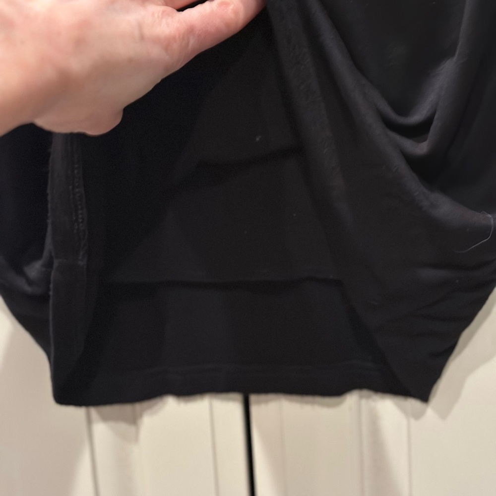 Velvet Torch Black Midi Dress with necklace! - Picture 4 of 5